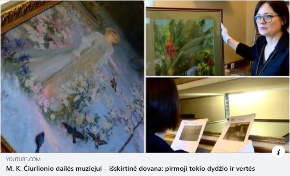 Nacionalinio M. K. Čiurlionio dailės muziejaus rinkinius papildė Kazimiero Stabrausko kūrinių kolekcija, kurią perdavė kolekcininkas Dr. Jaunius Gumbis